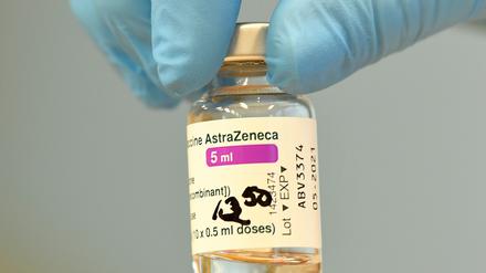 Eine Dosis des Astrazeneca-Impfstoffes.