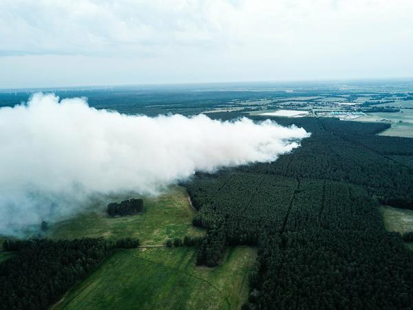Der Waldbrand bei Jüterbog Anfang Juni gilt als größter seit den 70er Jahren. 