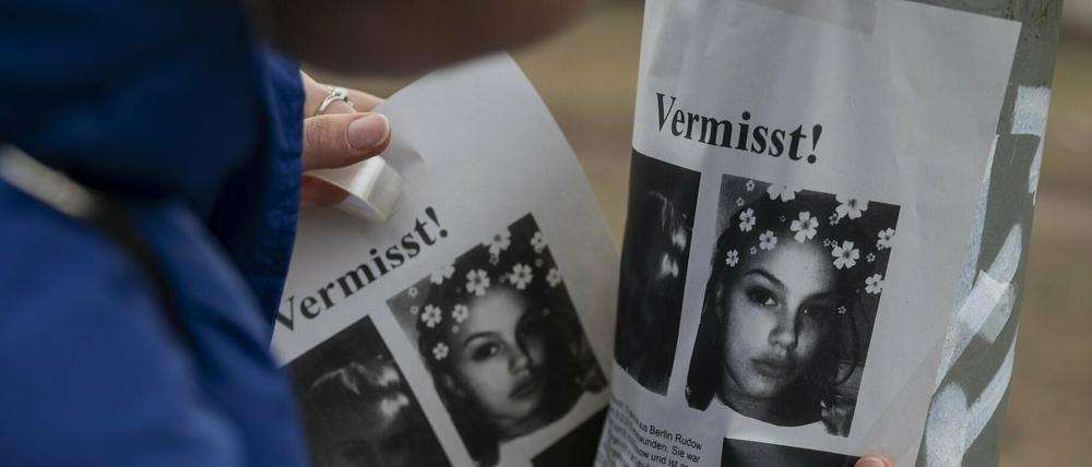 Mehr als 2000 Hinweise aus der Bevölkerung sind zu der vermissten Berliner Schülerin Rebecca eingegangen.