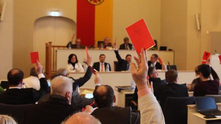 In Potsdams Stadtparlament sitzen 35 Männer und 21 Frauen. 
