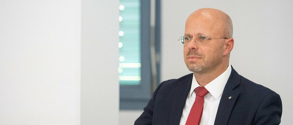 Andreas Kalbitz will weiter Fraktionschef bleiben. 