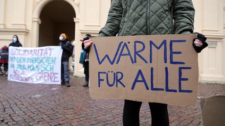Anlässlich des "Internationalen Tages der Migrant:innen" wurde am Samstag in Potsdam protestiert.