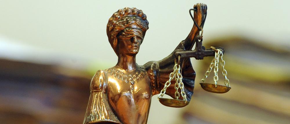 Justitia, die Göttin der Gerechtigkeit (Symbolbild).
