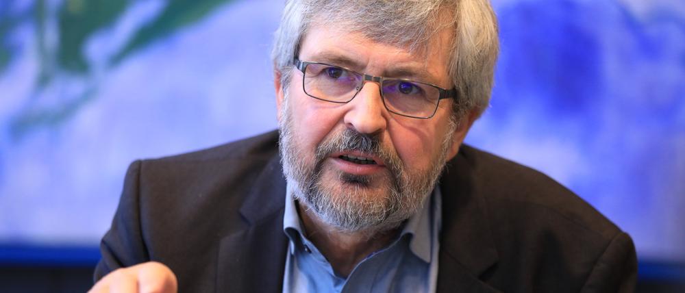 Brandenburgs Minister für Landwirtschaft, Umwelt und Klimaschutz Axel Vogel (Bündnis 90/Grüne) 