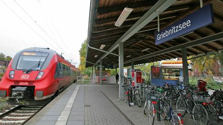 Der Bahnhof Griebnitzsee.
