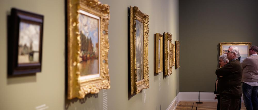 32 der 170 ausgestellten Werke im Barberini sind Leihgaben, teilweise von Privatleuten, teilweise auch von renommierten Museen aus aller Welt.