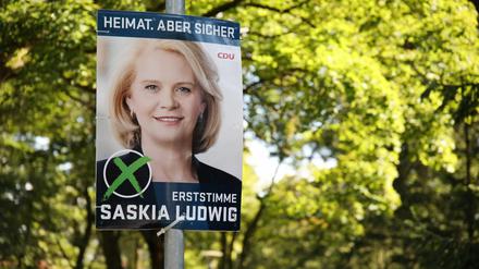 Saskia Ludwig tritt im Wahlkreis 61 in und um Potsdam als Direktkandidatin der CDU zur Bundestagswahl an.