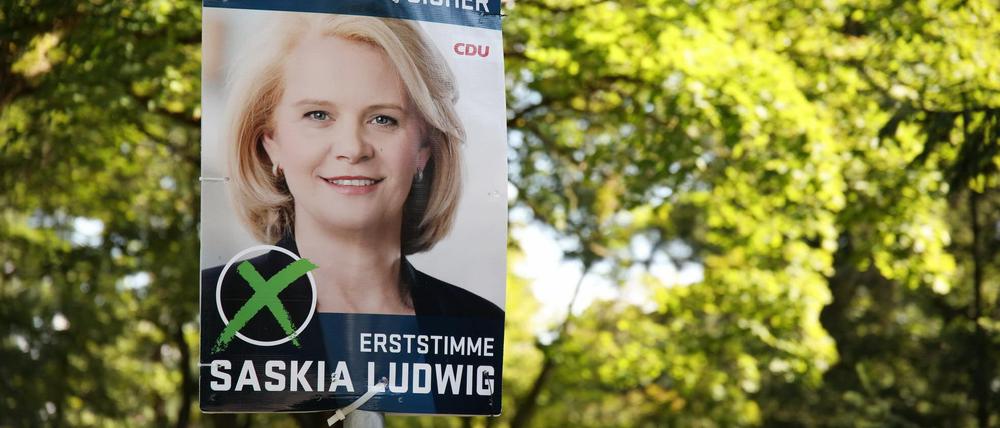 Saskia Ludwig tritt im Wahlkreis 61 in und um Potsdam als Direktkandidatin der CDU zur Bundestagswahl an.