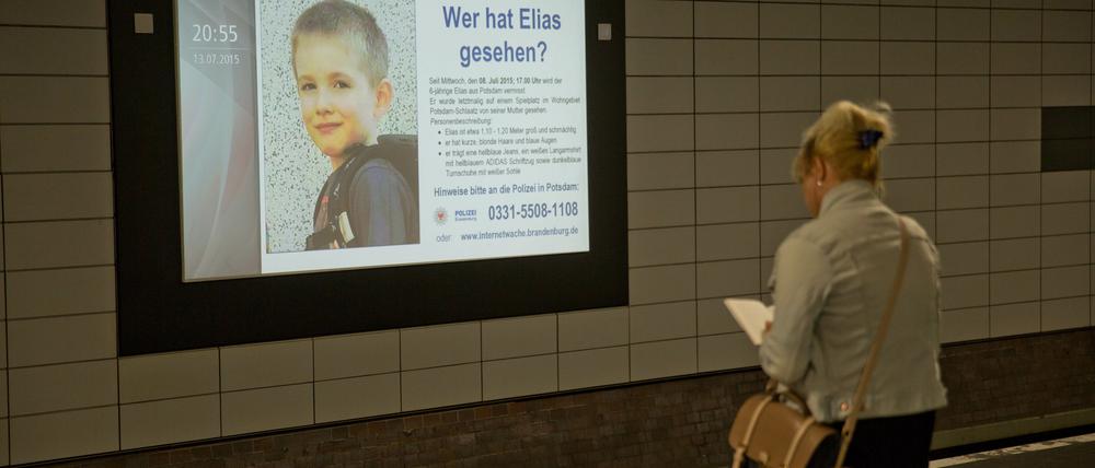 Nach dem vermissten Elias aus Potsdam wird seit einer Woche gesucht, auch in Berlin.