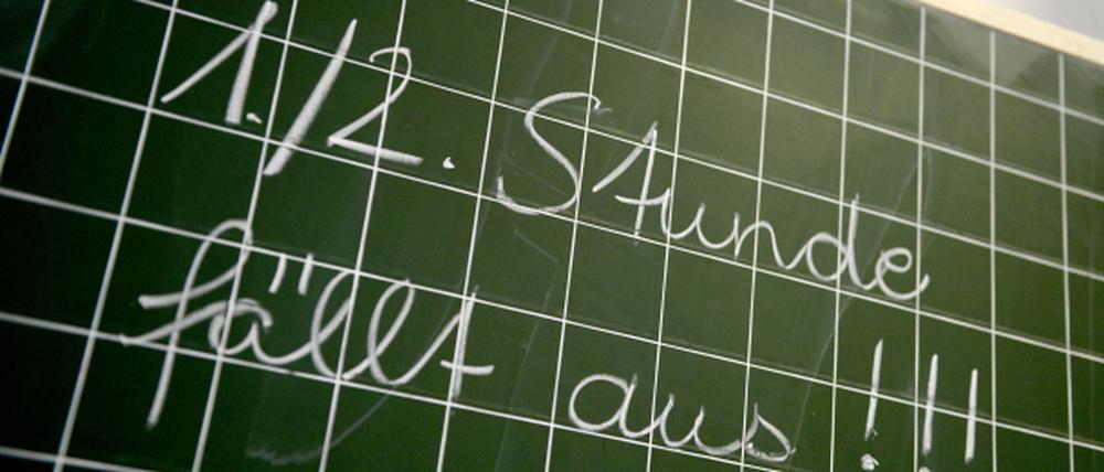 Durchschnittlich fallen an Potsdams Schulen 1,8 Prozent aller Unterrichtsstunden aus.