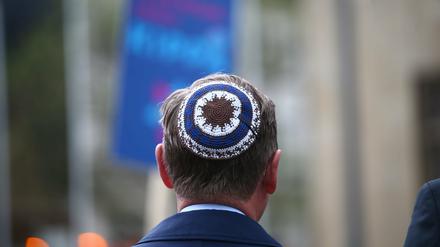 Aktion gegen Antisemitismus: Potsdam trägt Kippa.