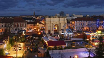 Der Potsdamer Weihnachtsmarkt "Blauer Lichterglanz" ist seit dem 26. November eröffnet. 