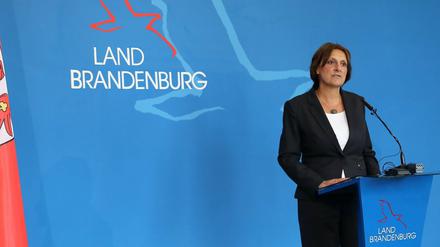 Britta Ernst (SPD), Brandenburgs Ministerin für Bildung, Jugend und Sport.
