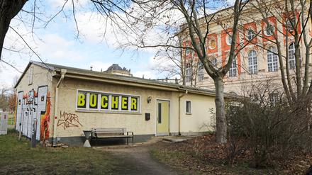 Der ehemalige Buchladen "Havelbuch" auf dem Potsdamer Universitätsgelände soll Studi-Café werden.
