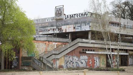 Das ehemalige Terrassenrestaurant Minsk am Brauhausberg.