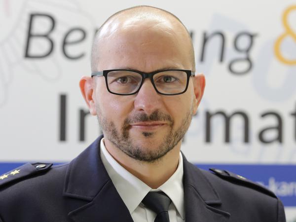 Christian Hylla, Leiter der Polizeiinspektion Potsdam.