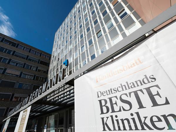 Am Bergmann-Klinikum herrscht seit 1. April ein Aufnahmestopp für Patienten.