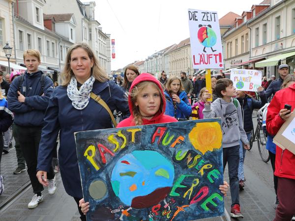 Bei der Großdemo am vergangenen Freitag gingen in Potsdam rund 5500 Teilnehmer auf die Straße.