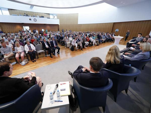 Die große PNN-Podiumsdiskussion zur Oberbürgermeisterwahl in der IHK Potsdam. 