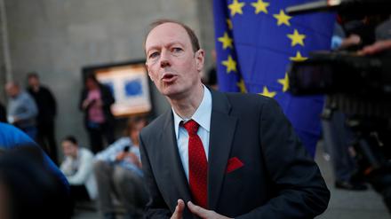 Martin Sonneborn sitzt seit 2014 im Europaparlament.