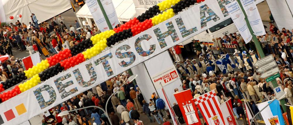 Potsdam war bereits 2005 Gastgeber der zentralen Feier zur Deutschen Einheit. 2020 ist die Veranstaltung corona-bedingt eingeschränkt.