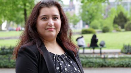 Fereshta Hussain, neue Vorsitzende des Migrantenbeirats Potsdam.