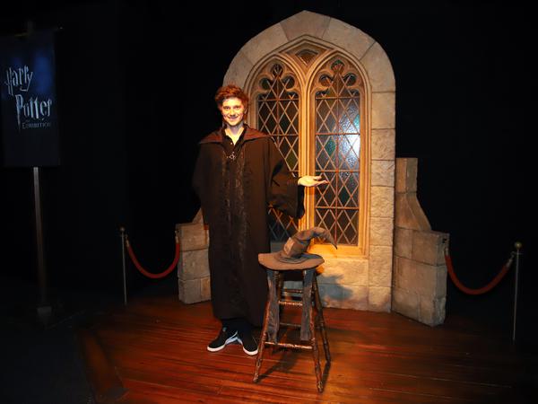 Wählt das Hogwarts-Haus. Der Sprechende Hut mit Speaking-Host Martin Mommatzsch.  