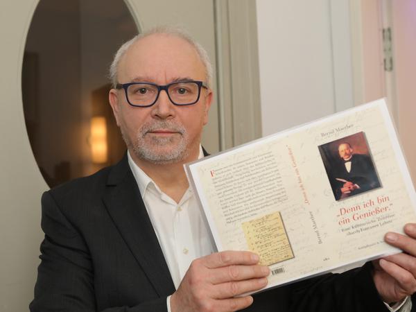 Historiker Bernd Maether wollte wissen, was Theodor Fontane aß. Im März erscheint sein Buch zu dem Thema.