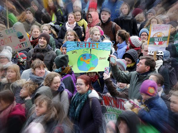 Die Umweltschutzbewegung "Fridays for Future" konnte auch in Potsdam Tausende mobilisieren.