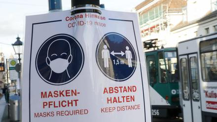 In Potsdams Innenstadt gilt in weiten Teilen eine Maskenpflicht