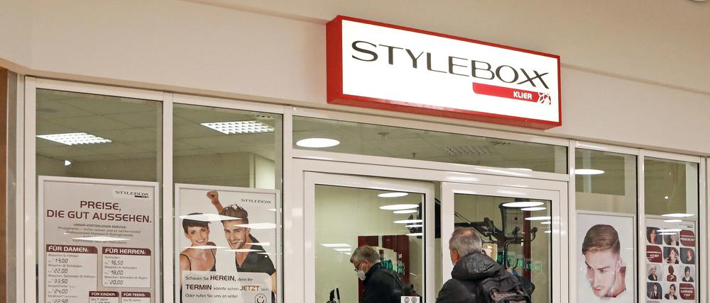 Der Salon "Styleboxx" in den Bahnhofspassagen ist eine von mehreren Filialen der Friseurkette Klier in Potsdam.