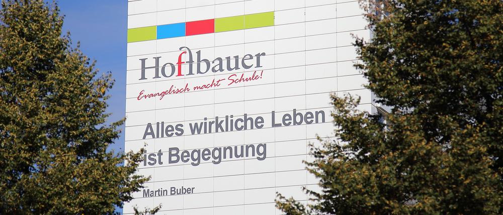 Die evangelische Gesamtschule der Hoffbauer-Stiftung in Kleinmachnow.