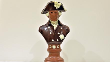 Friedrich der Große, handgefertigt aus Bio-Vollmilchschokolade.