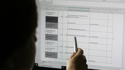 Ohne Excel: Das Potsdamer Rathaus setzt beim Verfolgen von Kontakten auf ein eigenes Softwaresystem
