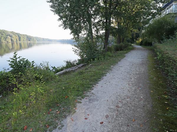 Der Streit um den Uferweg am Griebnitzsee wird seit Jahren ausgefochten. 