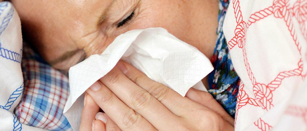 Seit dem Jahreswechsel finden Experten in Proben von Patienten aber zunehmend echte Grippeviren, die Zahl bestätigter Fälle steigt.