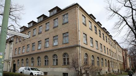 Das künftige Schulgebäude in der Gutenbergstraße in Potsdams Innenstadt.