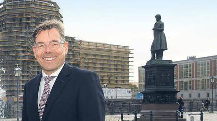 Er zieht jetzt ins größte Schloss: Hartmut Dorgerloh war als Direktor der Preußischen Stiftung Schlösser und Gärten eine Institution. Seit Juni ist der Generalintendant des Humboldt-Forums in Berlin. 