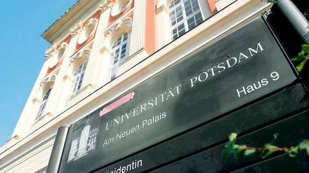 Im Zentrum. Die Universität Potsdam ist die größte im Land.