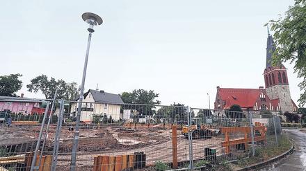 Bauen in Potsdam-Bornim. Einige der geplanten Eigentumswohnungen sind schon reserviert.