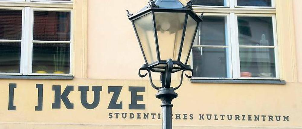 Kulturort. Das KuZe ist wichtiger Studenten-Treffpunkt in der Innenstadt.