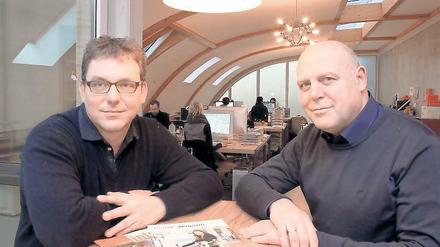 Ideenreich: Peperoni-Chefs Jochen Kirch (l.) und Peter Eibenstein (r.).