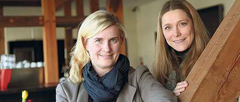 Duo für den Kutschstall: Ingrid Klingenstein und Alice Paul-Lunow.