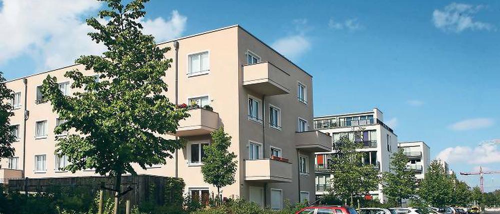 Gewoba-Bauten im Bornstedter Feld. In den nächsten sieben Jahren sollen insgesamt 1500 neue Wohnungen in Potsdam angeboten werden.