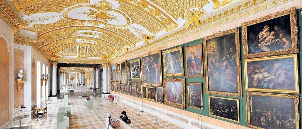 Die Sanierung der Bildergalerie ist eines der wichtigsten Projekte im zweiten Masterplan, für den die Schlösserstiftung ab 2018 auf insgesamt 400 Millionen Euro hofft.