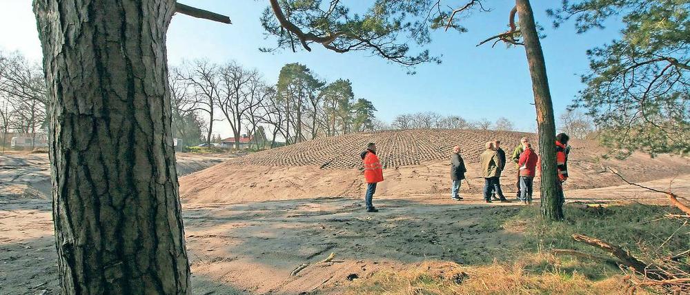 Grün statt Müll. Die ehemalige Deponie im Ortsteil Paaren wird renaturiert.