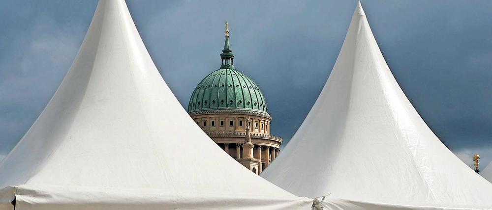 Die Zelte stehen. Zum 16. Mal laden die Stadtwerke am Wochenende zum Festival im Lustgarten bei freiem Eintritt ein.