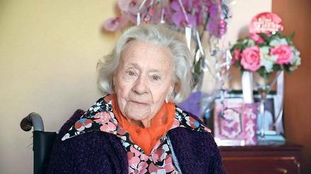 Glückwünsche von allen Seiten. Anni Malitzki feierte 103. Geburtstag.