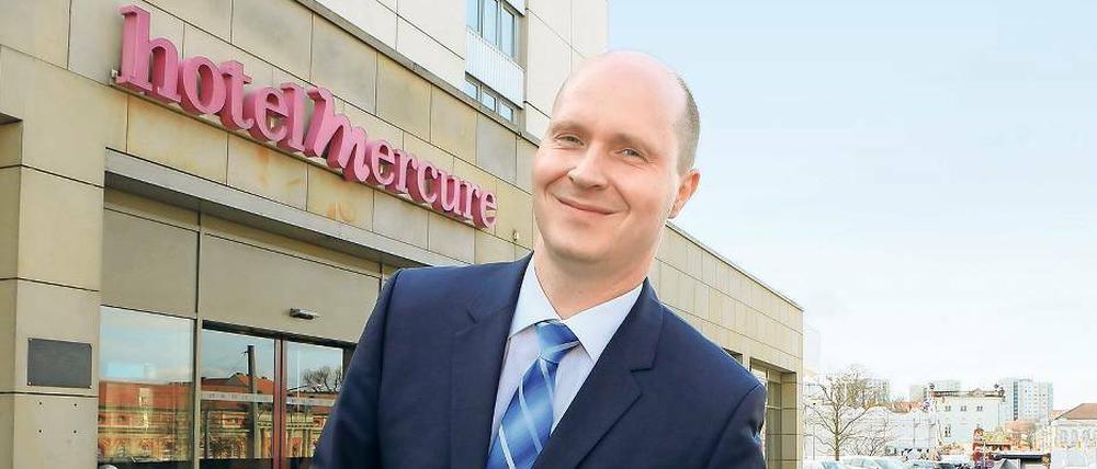 Neuer Schlüsselbesitzer: Mercure-Chef Daniel Schmidt