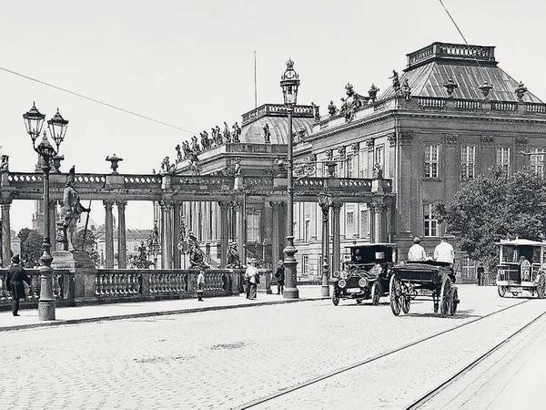 Unterwegs im historischen Potsdam. 